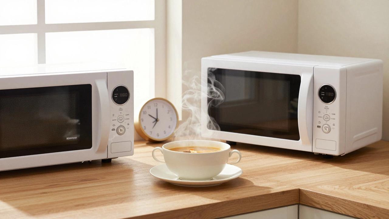 Is an 800-watt microwave powerful enough for everyday use?