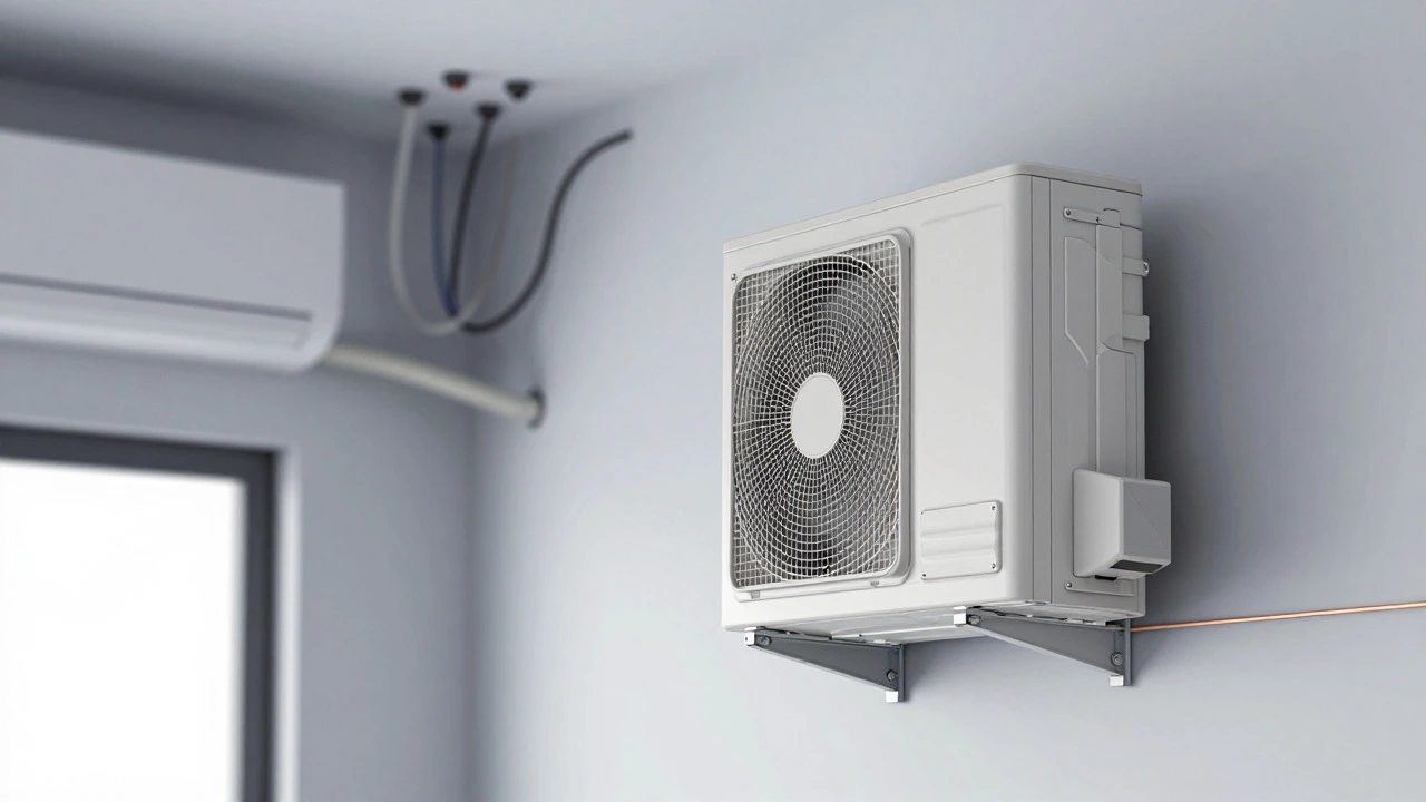 Ductless mini-split unit vs messy window hoses